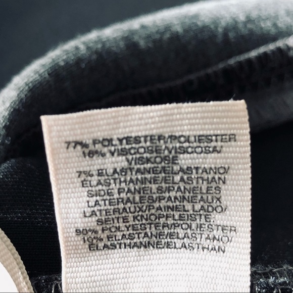 Rachel Rachel Roy Black & Grey Zipper Front Dress - Picture 9 of 10